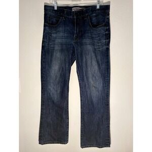 Express Kingston Men's Jeans 32x30 Classic Fit Boot Cut Medium Wash